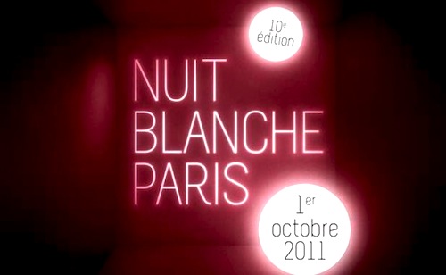 Nuit Blanche 2011 à Paris