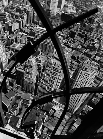 City Arabesque from the Roof  of 60 Wall Street Tower, New York
