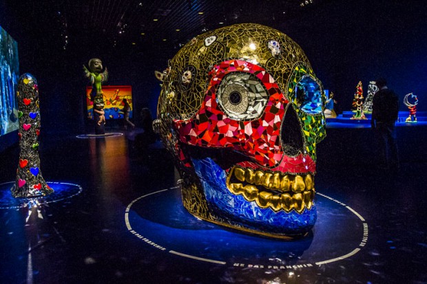 Skull (meditaion room) de Niki de Saint Phalle
