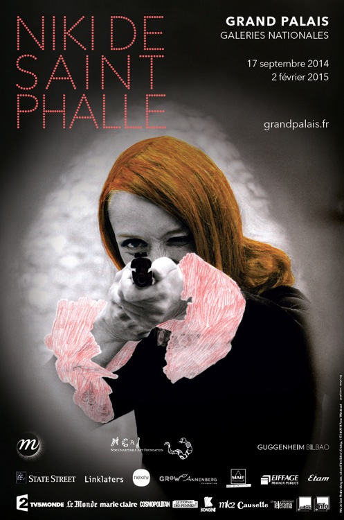 Affiche exposition Niki de Saint Phalle au Grand Palais