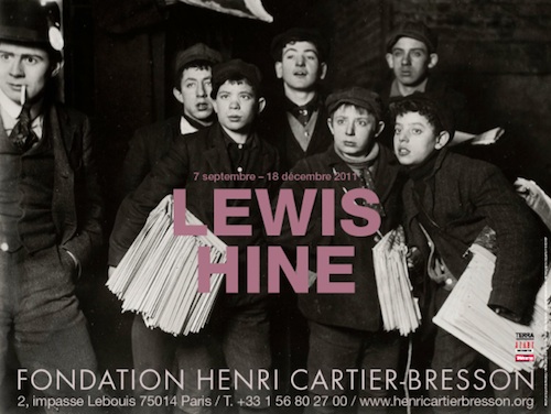 Exposition Lewis Hine à la Fondation Henri Cartier Bresson