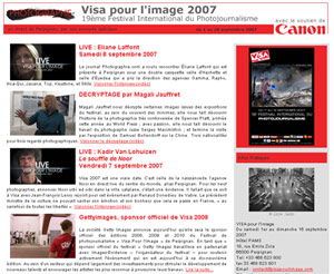 Visa pour l'image 2007