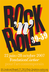 Exposition Rock'n'Roll 39-59 à la fondation Cartier